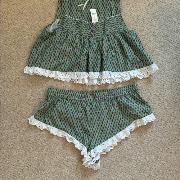 Anthropologie pajama set - Picture 4 of 4